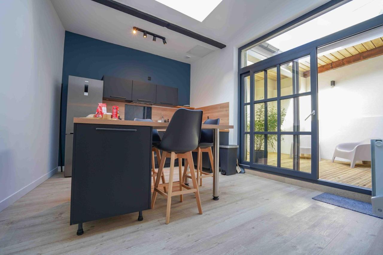 La Villa Berenice « Le Patio » En Coeur De Ville Saint-Amand-les-Eaux Kültér fotó